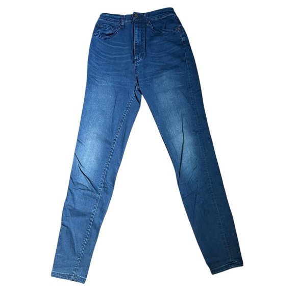 WeWoreWhat Classic Blue Women's Skinny Jeans | Straight Pants| We Wore What | 27 - Picture 1 of 4